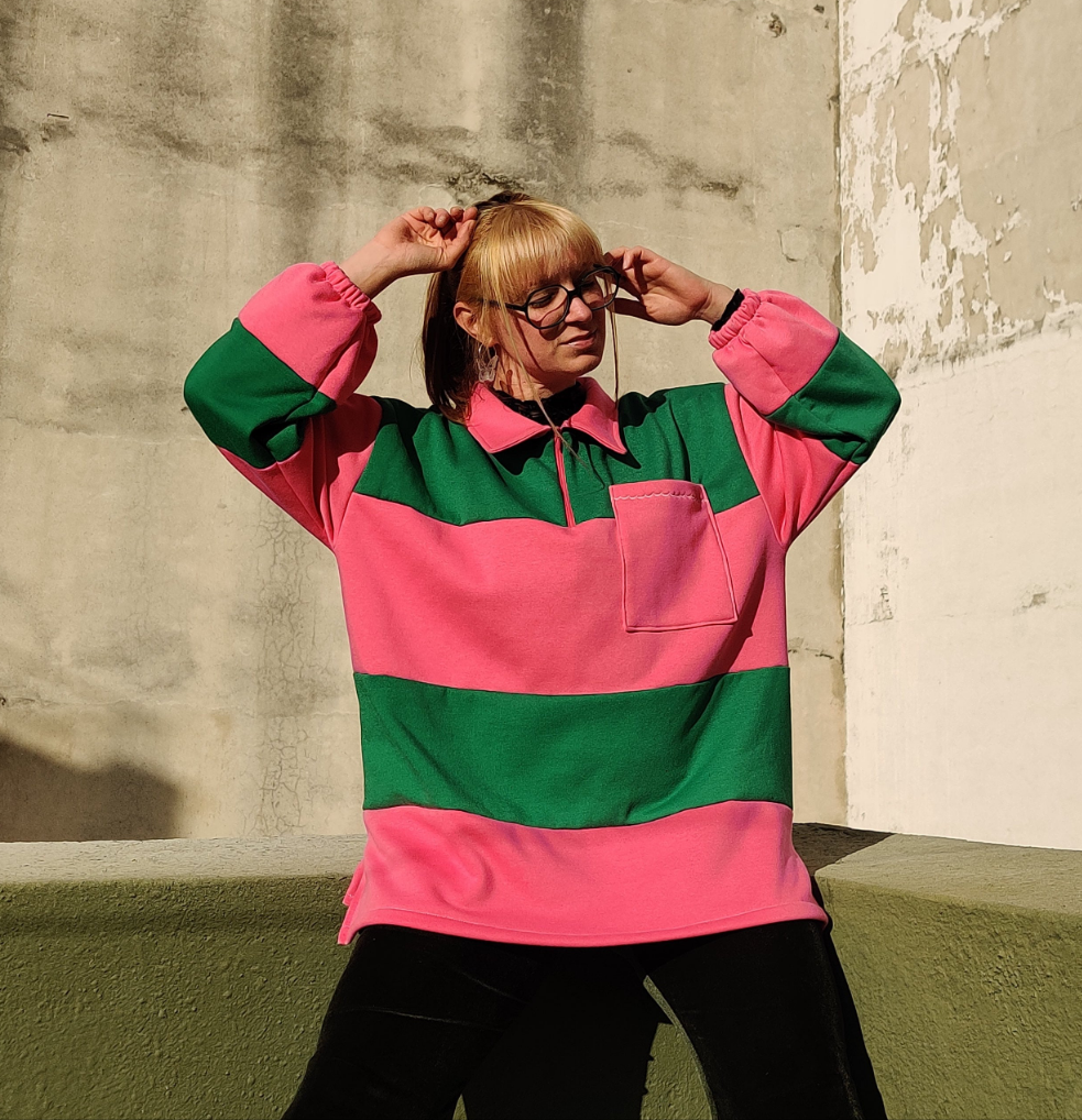 Buzo Menta en jogging