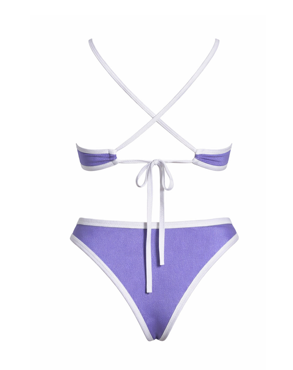 Conjunto bikini Mar en lavanda
