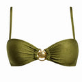 Top Bikini Marina en verde