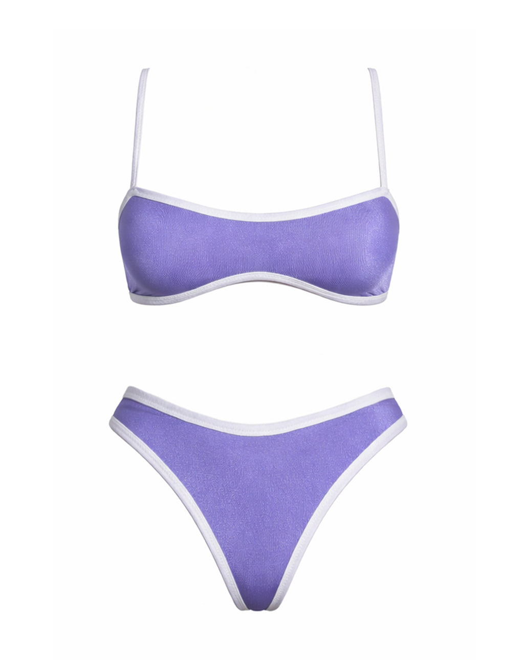 Conjunto bikini Mar en lavanda