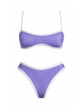 Conjunto bikini Mar en lavanda