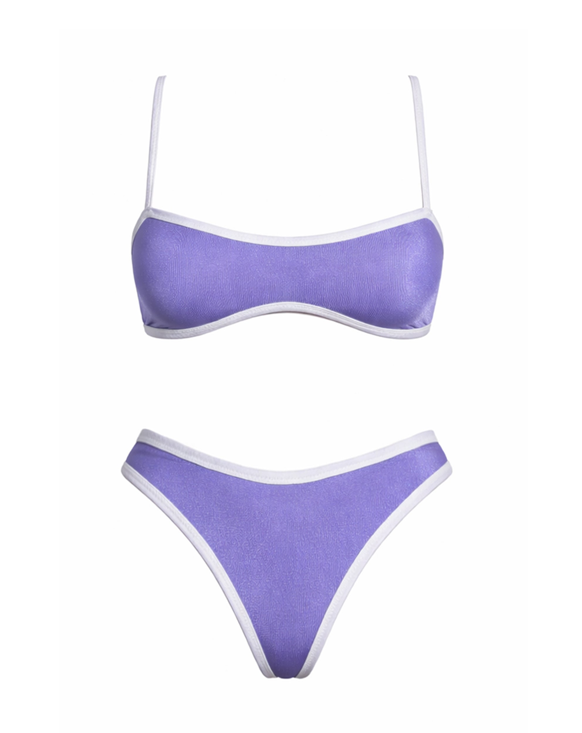 Conjunto bikini Mar en lavanda