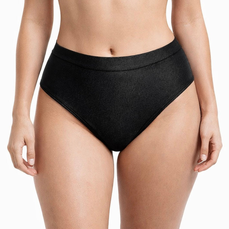 Bombacha Bikini Marina en negro