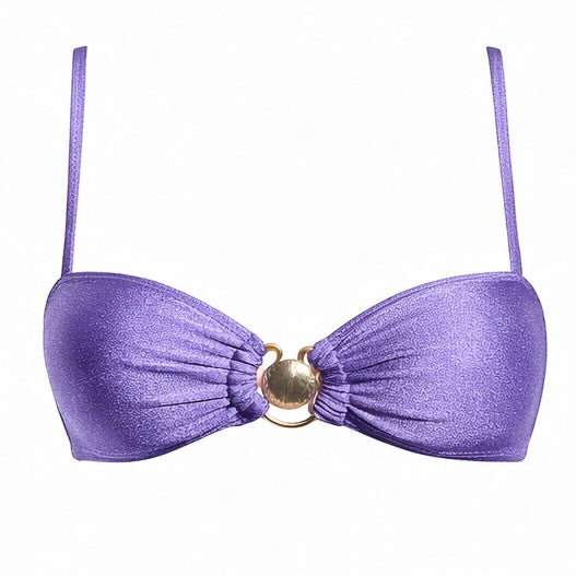 Top Bikini Marina en lavanda