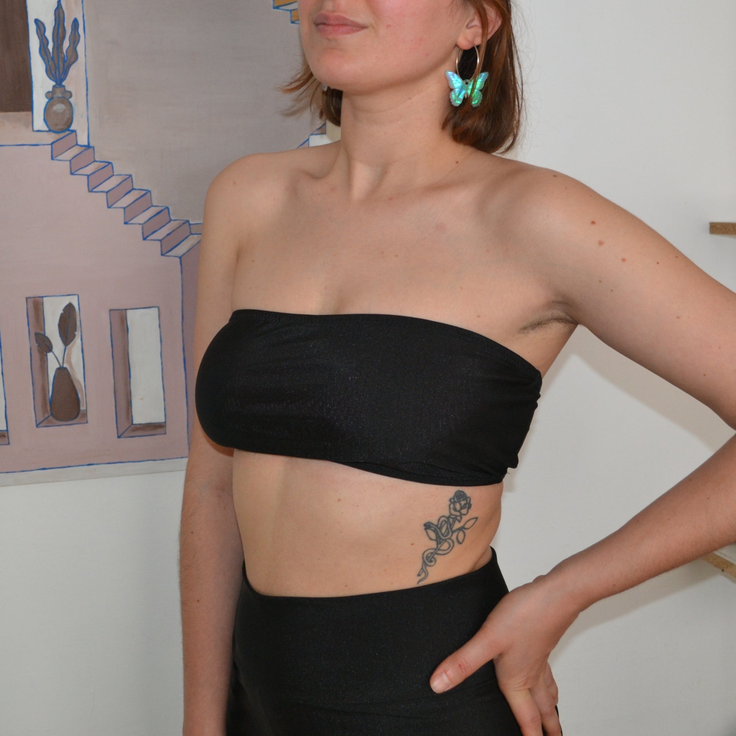 Top bikini bandeau Tulipa (varios colores)