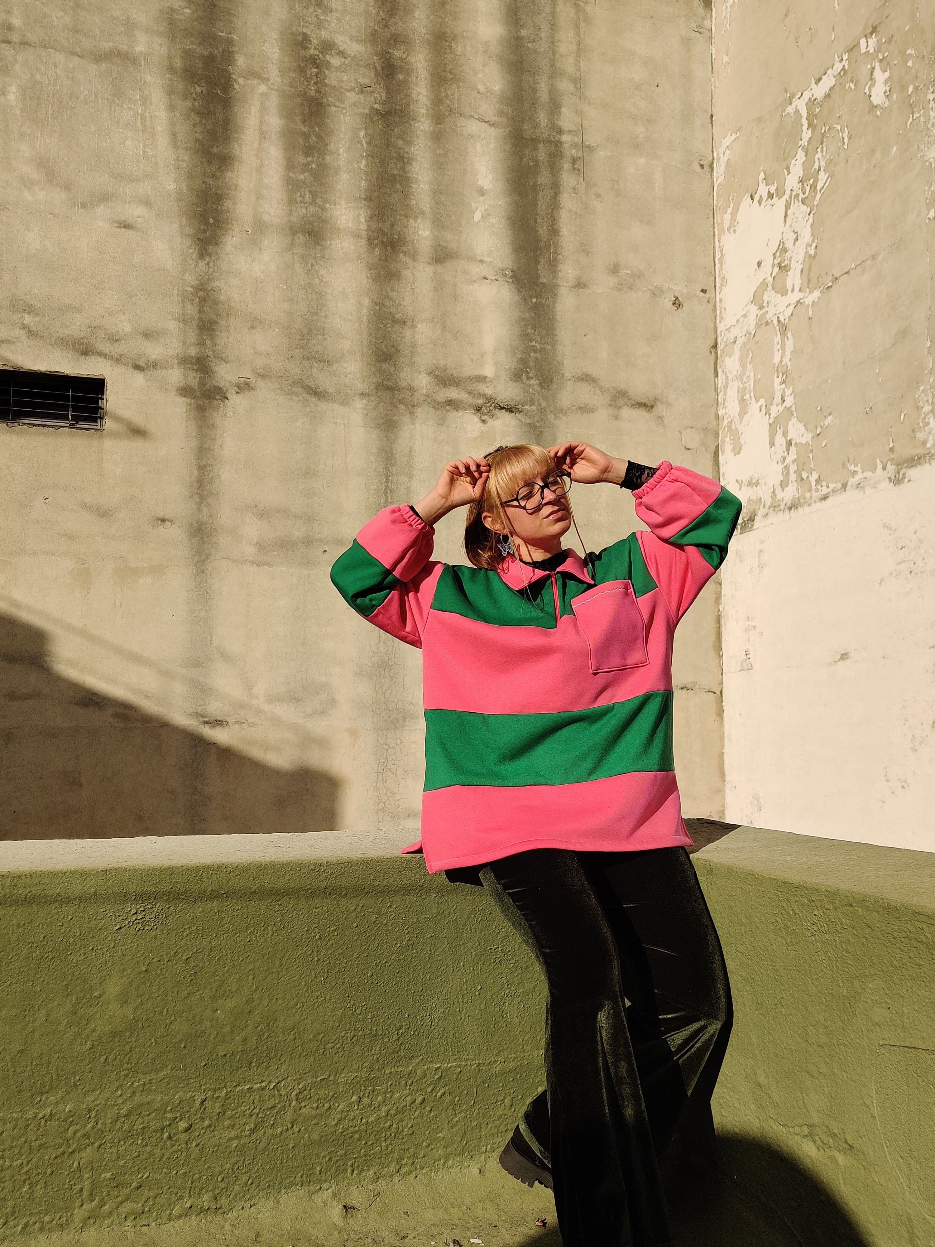 Buzo Menta en jogging