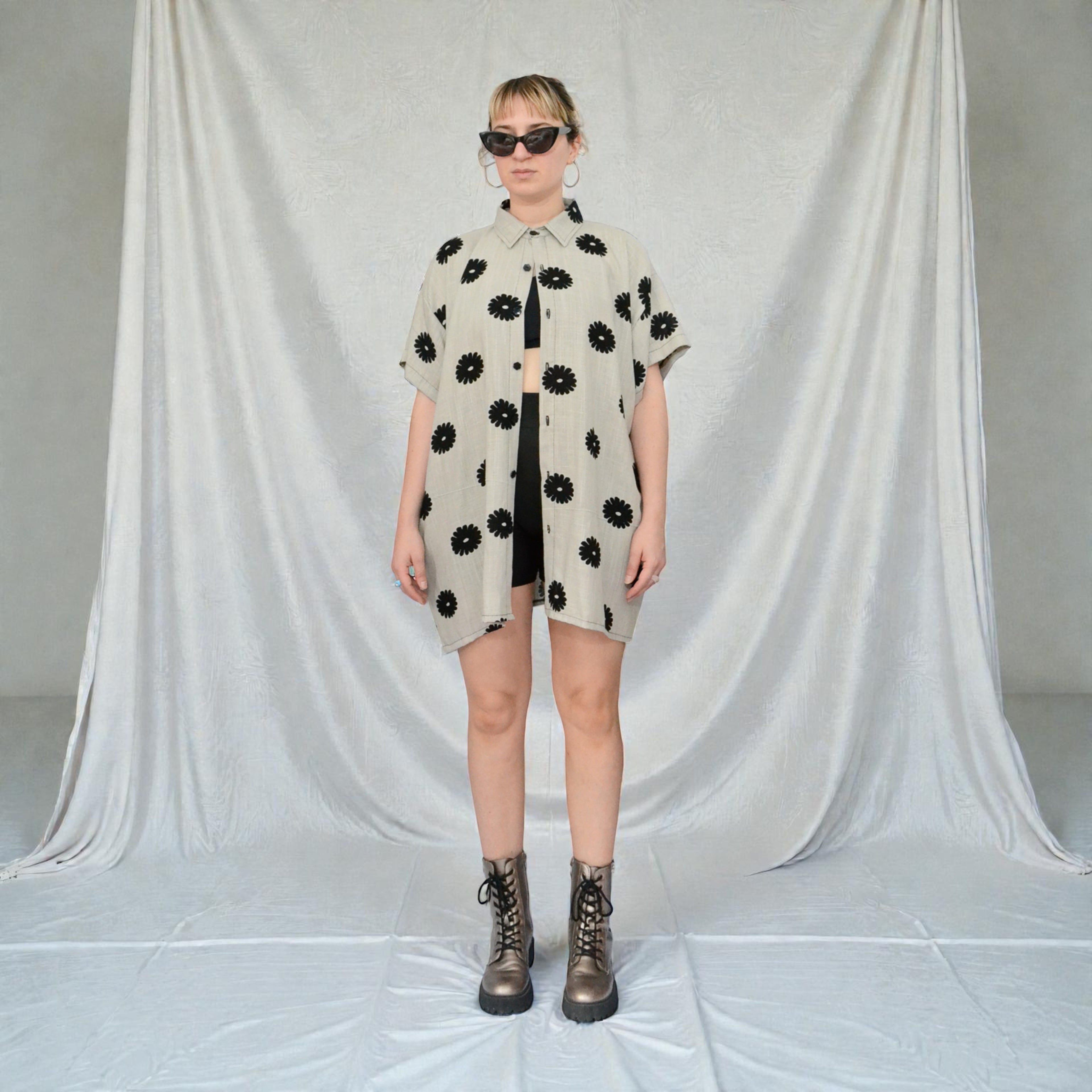 Camisa vestido Flor (AGOTADO)