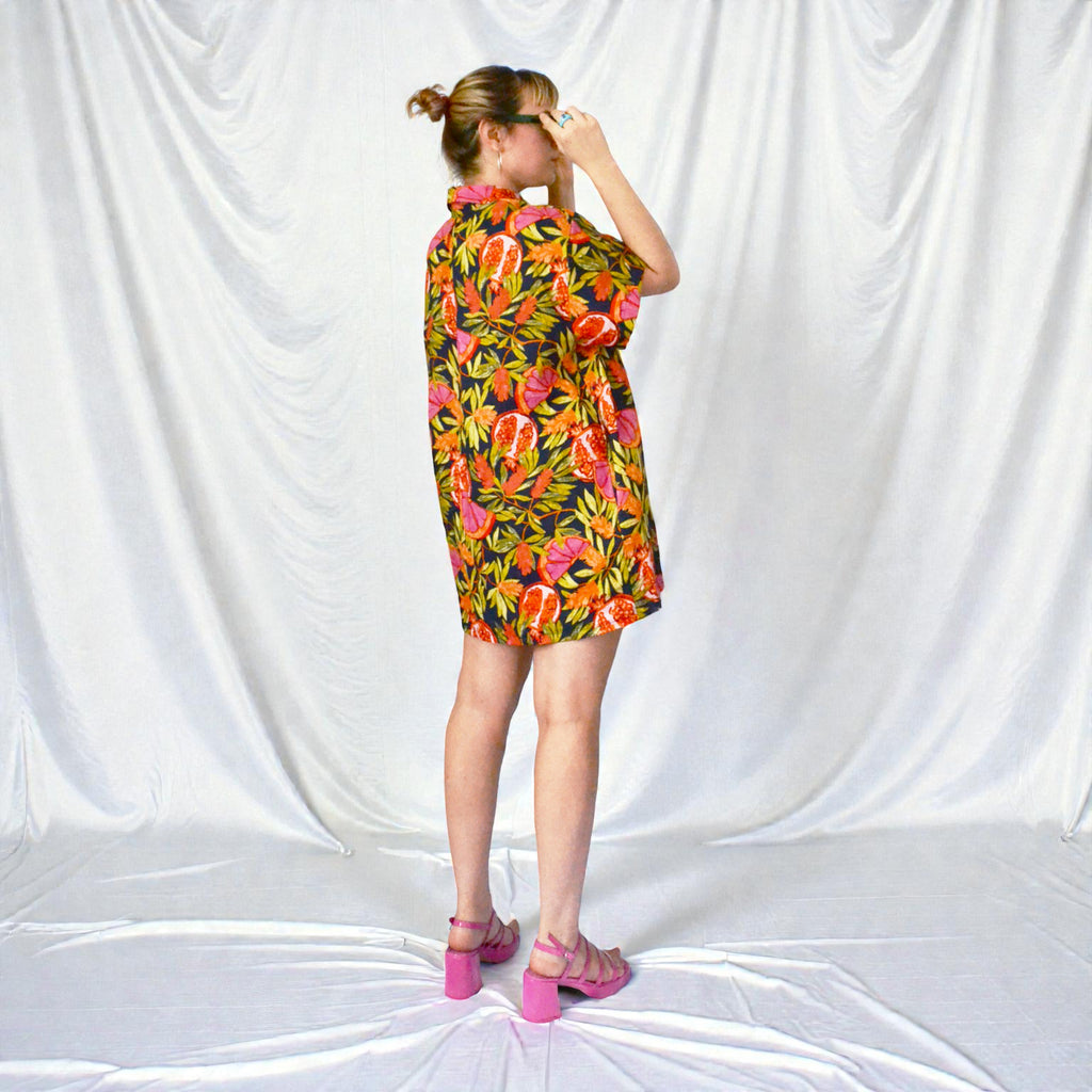 Camisa vestido Papaya