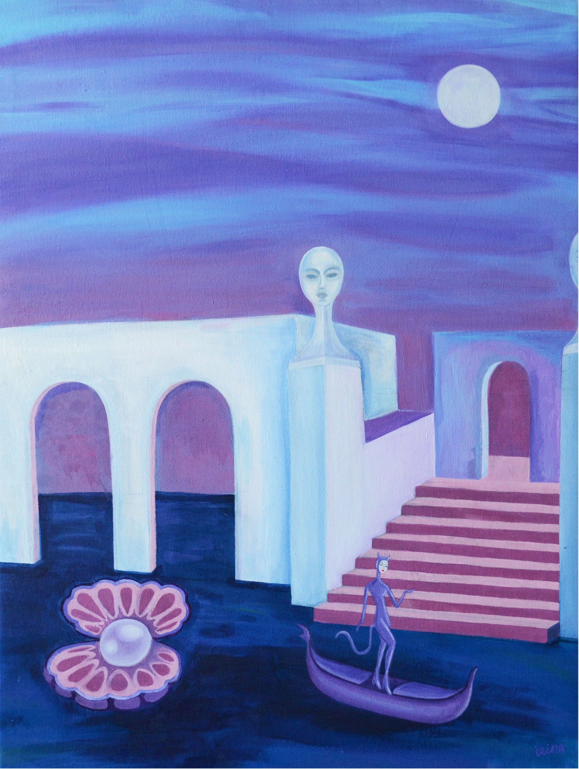 Lámina grande "Espejismos de atardecer"