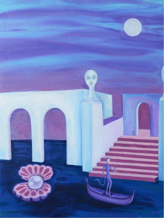 Lámina mediana "Espejismos de atardecer"