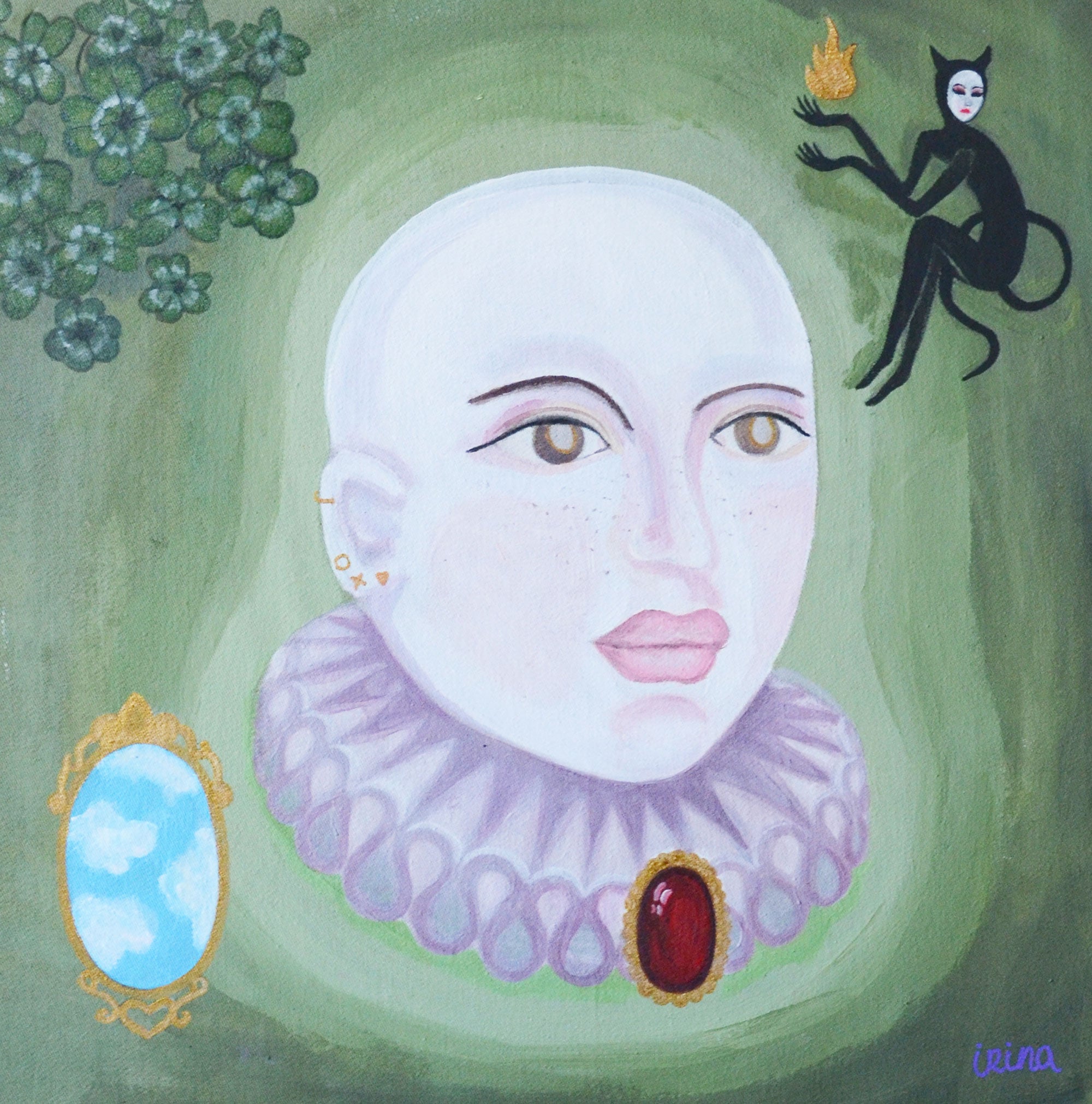 Lámina "Los payasos siempre me dieron miedo"