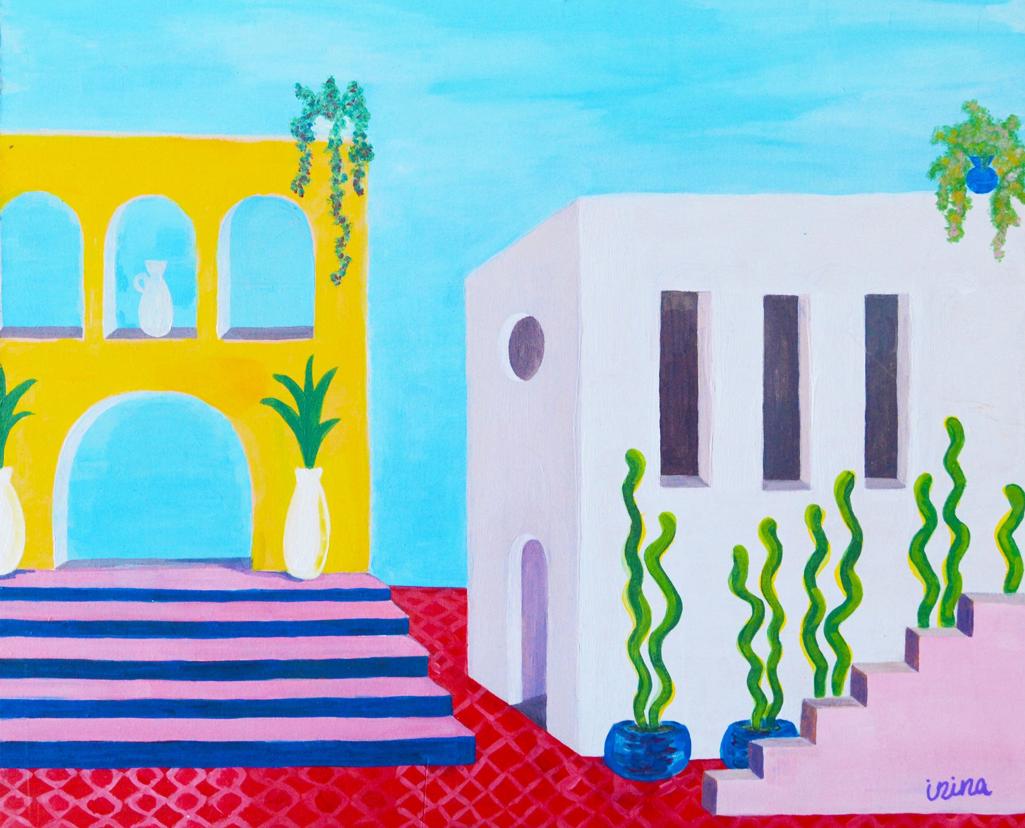 Lámina "quiero ir de vacaciones"