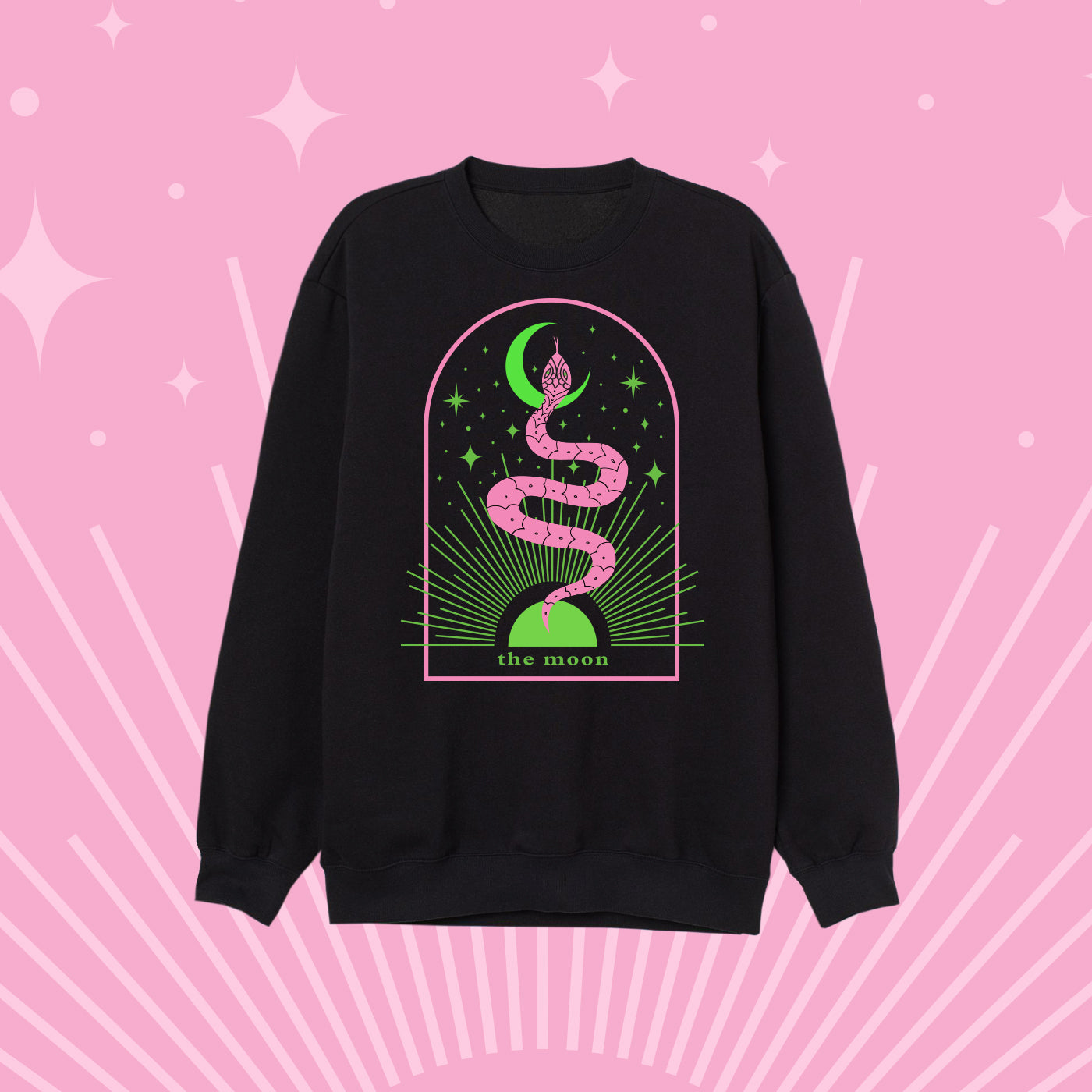 Buzo jogging unisex The moon Algodón