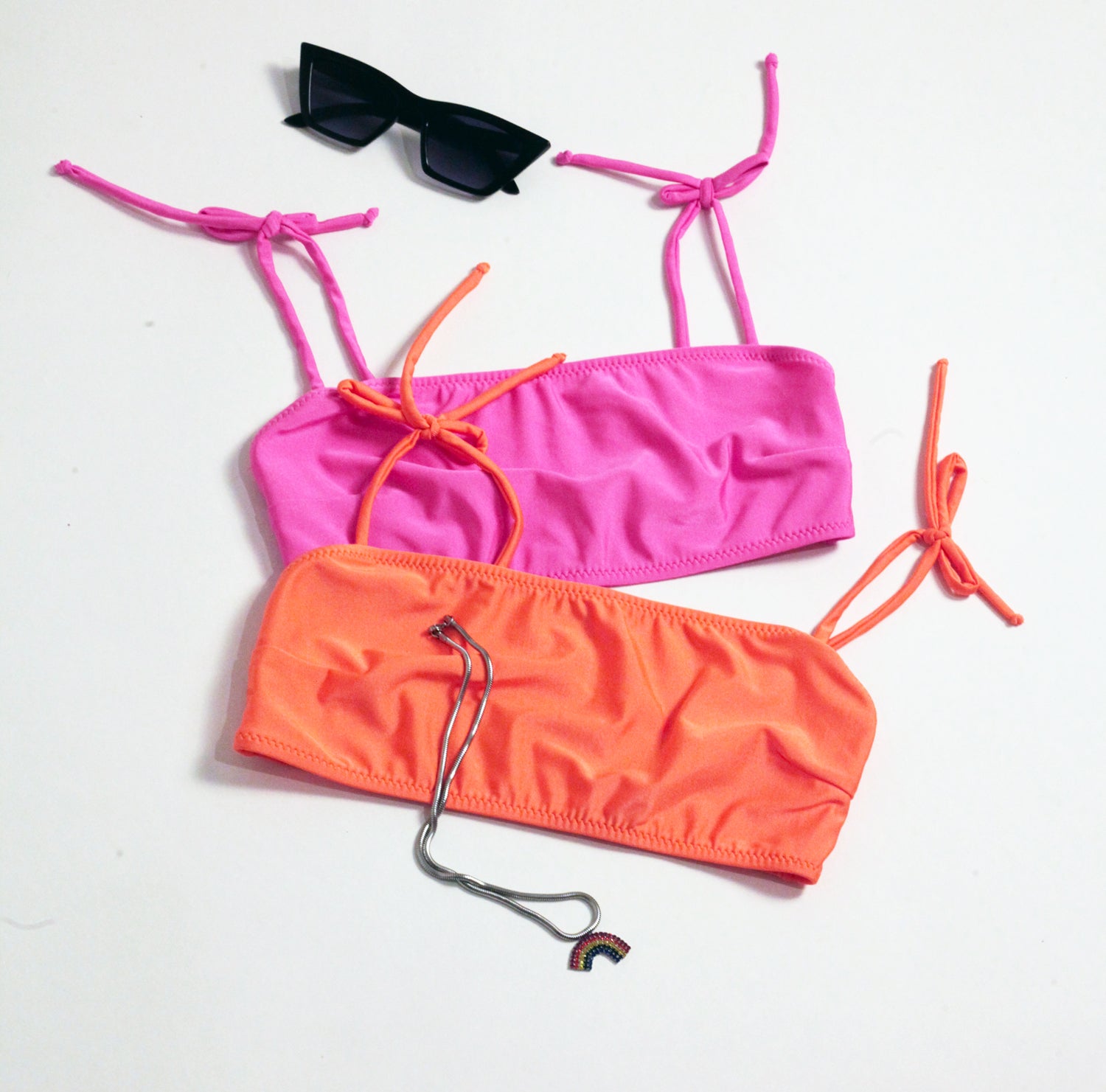 Top Bikini NEO naranja en stock
